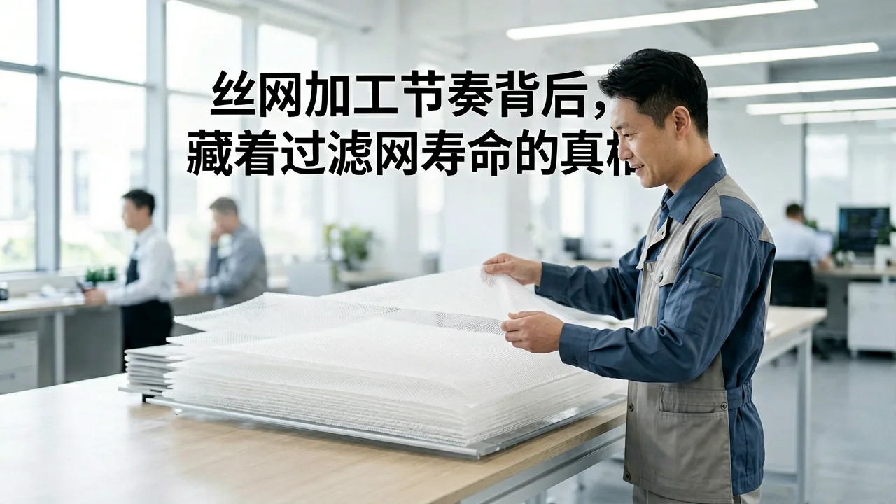丝网加工节奏背后，藏着过滤网寿命的真相